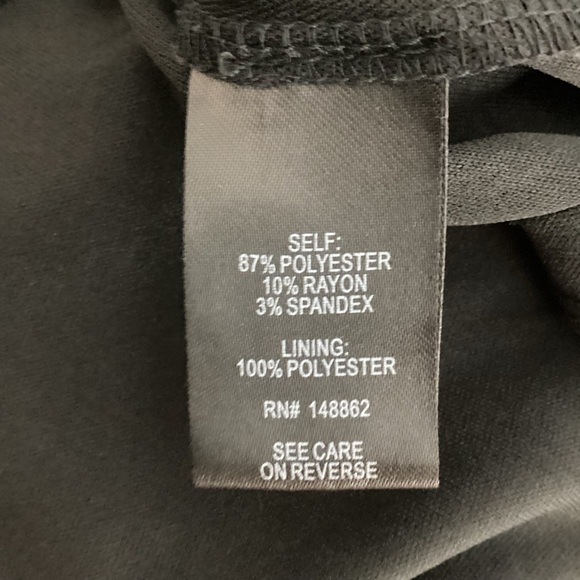 Torrid Mini Hacci Mock Neck Skater Dress Black Size 12 - Picture 7 of 7